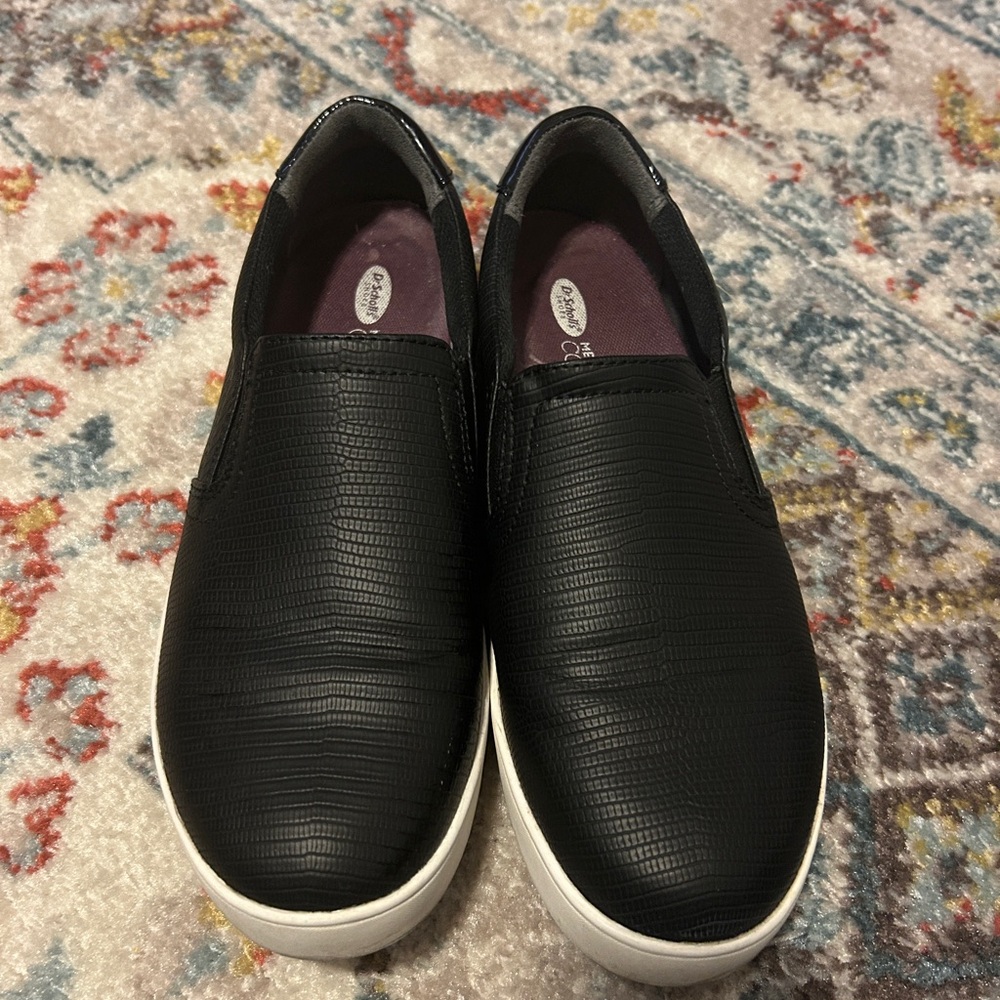 Dr. Scholl's Black Slip-On Sneakers